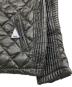 中古・古着 MONCLER (モンクレール) ダウンライダースジャケット ブラック：40000円