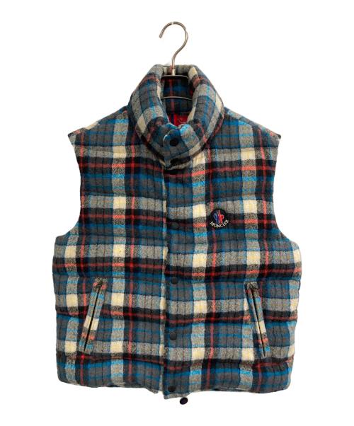 MONCLER（モンクレール）MONCLER (モンクレール) ダウンベスト マルチカラー サイズ:SIZE 1の古着・服飾アイテム