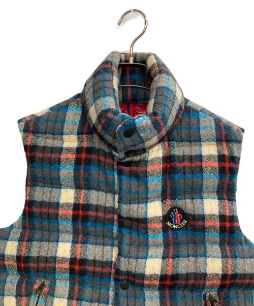 MONCLER（モンクレール）MONCLER (モンクレール) ダウンベスト マルチカラー サイズ:SIZE 1の古着・服飾アイテム