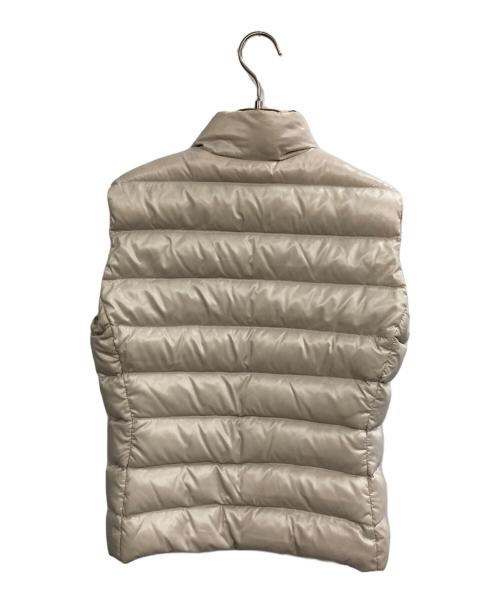 MONCLER（モンクレール）MONCLER (モンクレール) GHANY GILET(ガーニージレ) アイボリーの古着・服飾アイテム