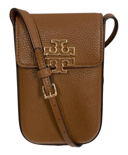 TORY BURCH（トリーバーチ）TORY BURCH (トリーバーチ) ショルダーポーチ ブラウンの古着・服飾アイテム