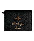 GUCCIグッチ）の古着「コンパクトウォレット」｜ブラック
