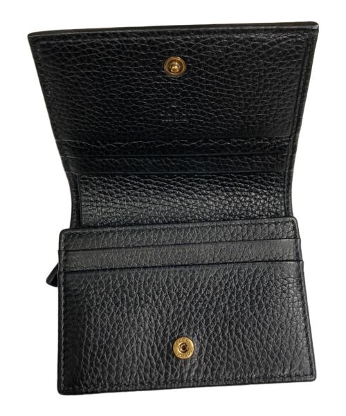 GUCCI（グッチ）GUCCI (グッチ) コンパクトウォレット ブラックの古着・服飾アイテム