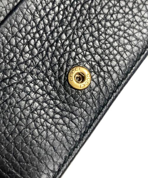 GUCCI（グッチ）GUCCI (グッチ) コンパクトウォレット ブラックの古着・服飾アイテム