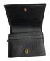 中古・古着 GUCCI (グッチ) コンパクトウォレット ブラック：30000円