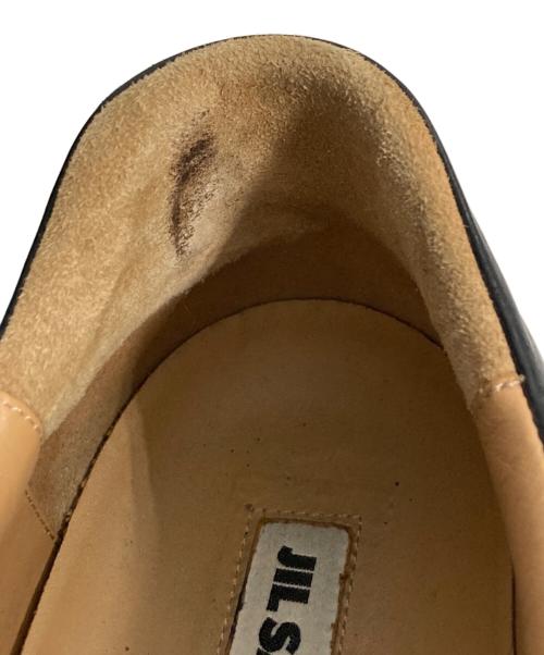 JIL SANDER（ジルサンダー）JIL SANDER (ジルサンダー) プラットフォームスニーカー ブラック サイズ:39の古着・服飾アイテム