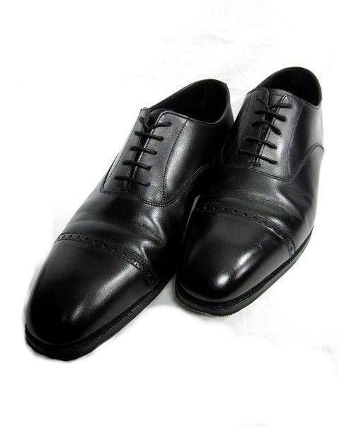 Crockett&Jones（クロケット&ジョーンズ）【Crockett&Jones】(クロケットジョーンズ）　ストレートチップシューズ　BELGRAVE　　布袋付の古着・服飾アイテム