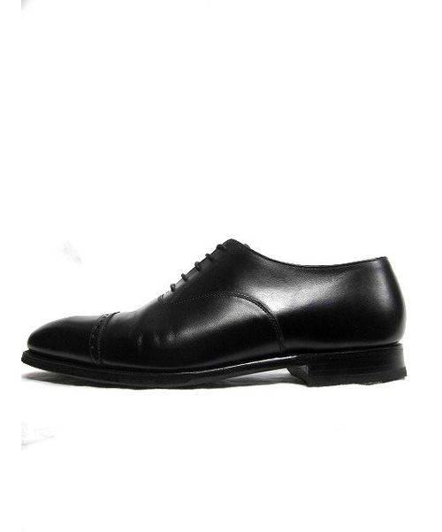 Crockett&Jones（クロケット&ジョーンズ）【Crockett&Jones】(クロケットジョーンズ）　ストレートチップシューズ　BELGRAVE　　布袋付の古着・服飾アイテム