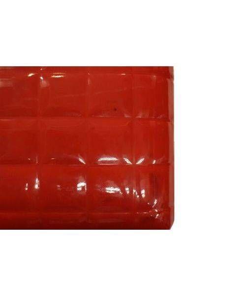 CHANEL（シャネル）CHANEL (シャネル) ココマークエナメルマトラッセクラッチバッグ レッド サイズ:下記参照 11848447の古着・服飾アイテム