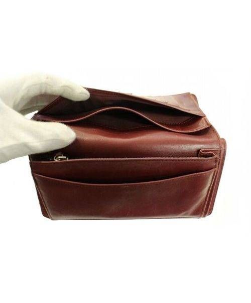 CHANEL（シャネル）CHANEL (シャネル) ココマークキャビアスキンマトラッセ2つ折り長財布 ブラック サイズ:下記参照 15608385の古着・服飾アイテム