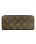 LOUIS VUITTON (ルイヴィトン) ポルトフォイユ・クレマンス ローズ ブラウン サイズ:- モノグラム M61298 CA2126 ポルトフォイユ・クレマンス ローズ：45800円