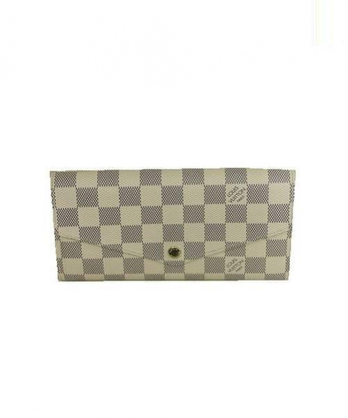 LOUIS VUITTON（ルイ ヴィトン）LOUIS VUITTON (ルイヴィトン) ポルトフォイユ・サラ エンベロップ ホワイト サイズ:- ダミエ・アズール N63208 SN4106 ポルトフォイユ・サラ エンベロップの古着・服飾アイテム