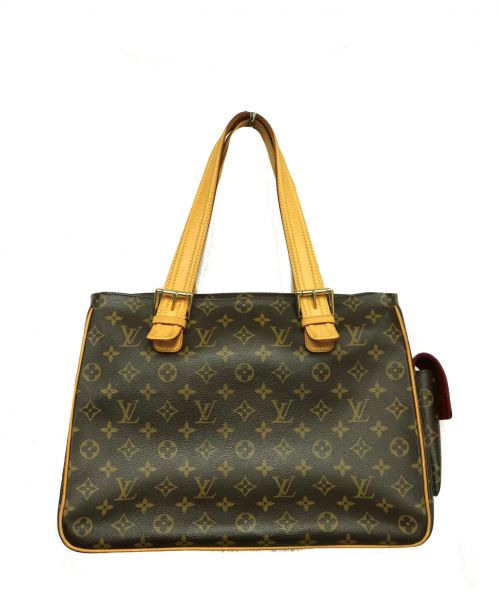 LOUIS VUITTON（ルイ ヴィトン）LOUIS VUITTON (ルイヴィトン) ミュルティプリ・シテ　ハンドバッグ ブラウン サイズ:- M51162 MB0024  廃盤品の古着・服飾アイテム