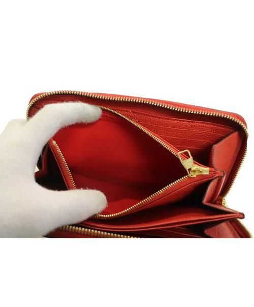 LOUIS VUITTON（ルイ ヴィトン）LOUIS VUITTON (ルイヴィトン) ポルトフォイユ・クレマンス レッド サイズ:- モノグラム・アンプラント M60169 SP0168 ポルトフォイユ・クレマンスの古着・服飾アイテム