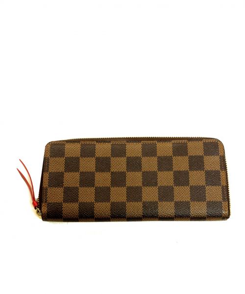 LOUIS VUITTON（ルイ ヴィトン）LOUIS VUITTON (ルイヴィトン)  ポルトフォイユ・クレマンス  サイズ:- ダミエ N60534 MI2126の古着・服飾アイテム