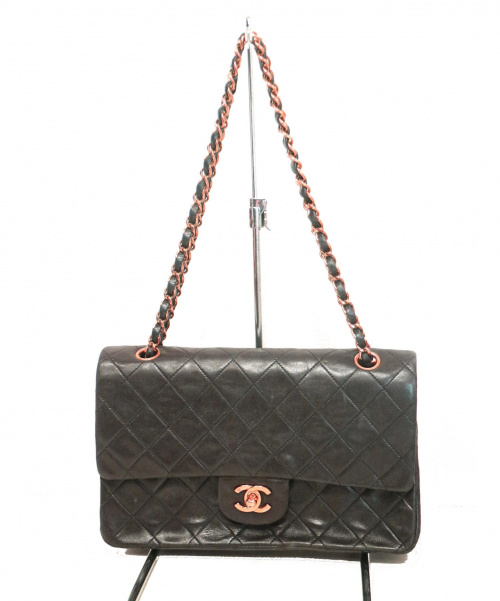 CHANEL（シャネル）CHANEL (シャネル) ダブルチェーンショルダーバッグ マトラッセ 3089883の古着・服飾アイテム