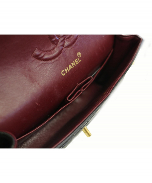 CHANEL（シャネル）CHANEL (シャネル) ダブルチェーンショルダーバッグ マトラッセ 3089883の古着・服飾アイテム