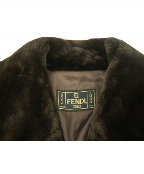 FENDI（フェンディ）FENDI (フェンディ) ボアコート サイズ:inch 26 並行品の古着・服飾アイテム