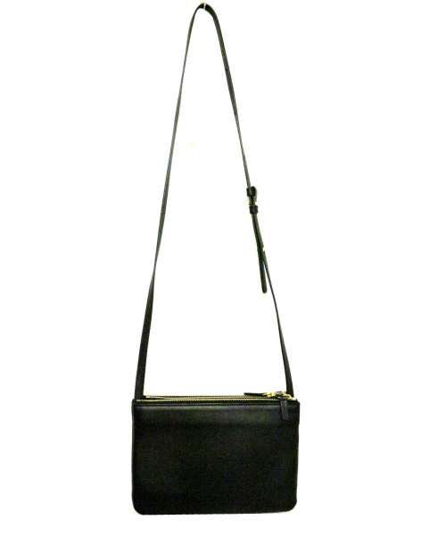 CELINE（セリーヌ）CELINE (セリーヌ) トリオスモールショルダーバッグ ブラック サイズ:下記参照 S-SL-4137の古着・服飾アイテム