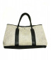 HERMES (エルメス) トートバッグ グレー サイズ:下記参照 ガーデンパーティPM トワルアッシュ×レザー □F　：59800円