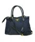PRADA（プラダ）の古着「TESSUTO SOFT CA 2WAY ハンドバッグ」｜ネイビー