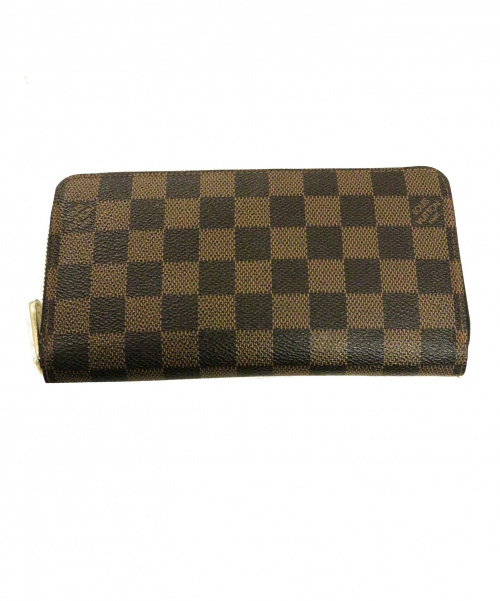 LOUIS VUITTON（ルイ ヴィトン）LOUIS VUITTON (ルイヴィトン) ジッピー・ウォレット ブラウン サイズ:- ダミエ M60015 GI2115の古着・服飾アイテム