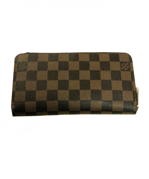LOUIS VUITTON（ルイ ヴィトン）LOUIS VUITTON (ルイヴィトン) ジッピー・ウォレット ブラウン サイズ:- ダミエ M60015 GI2115の古着・服飾アイテム