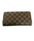 LOUIS VUITTON（ルイヴィトン）の古着「ジッピー・ウォレット」｜ブラウン