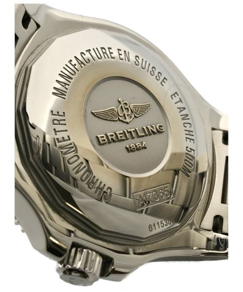 BREITLING（ブライトリング）BREITLING (ブライトリング) スーパーオーシャンⅡ ブラック サイズ:42mmの古着・服飾アイテム