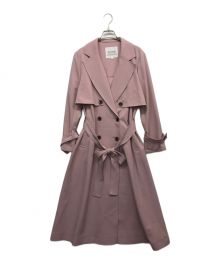 Mystrada（マイストラーダ）の古着「トレンチコート」｜ピンク