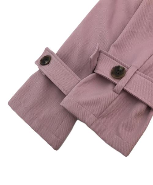 Mystrada（マイストラーダ）Mystrada (マイストラーダ) トレンチコート ピンク サイズ:36の古着・服飾アイテム