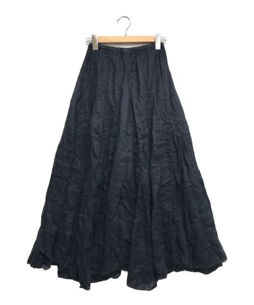 CP Shades（シーピーシェイズ）CP Shades (シーピーシェイズ) リネンスカート ネイビー サイズ:XSの古着・服飾アイテム