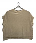 MOGAモガ）の古着「TSUMUGIニットトップス」｜ベージュ