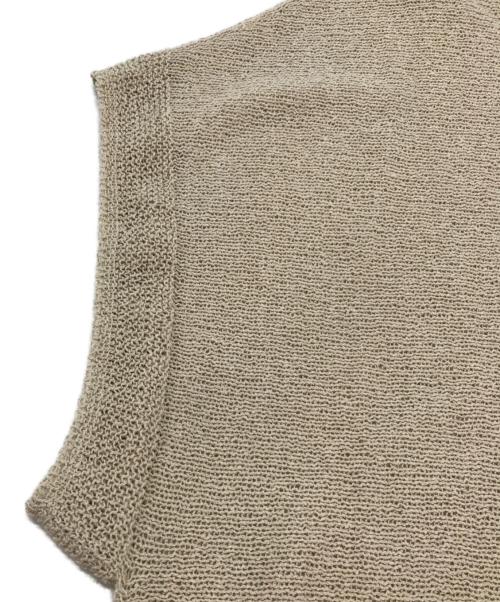 MOGA（モガ）MOGA (モガ) TSUMUGIニットトップス ベージュ サイズ:2の古着・服飾アイテム