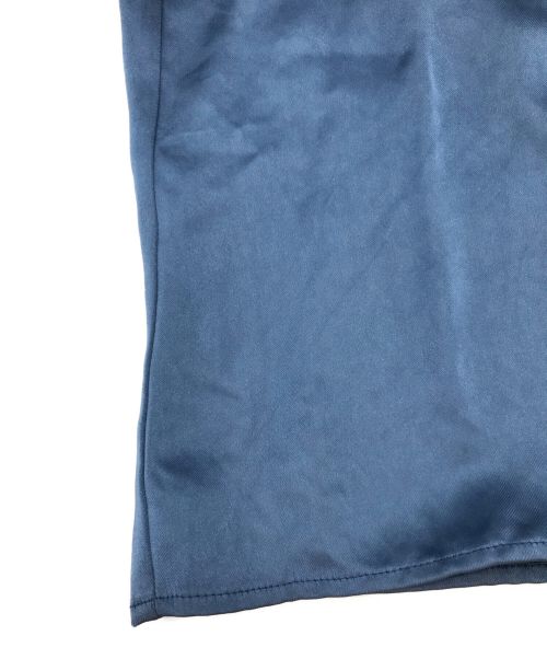 ETRE TOKYO（エトレトウキョウ）ETRE TOKYO (エトレトウキョウ) ルージーサテンシャツ ブルー サイズ:Fの古着・服飾アイテム