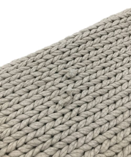 ETRE TOKYO（エトレトウキョウ）ETRE TOKYO (エトレトウキョウ) ハンドメイドニットカーディガン グレー サイズ:Fの古着・服飾アイテム