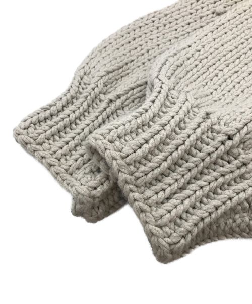 ETRE TOKYO（エトレトウキョウ）ETRE TOKYO (エトレトウキョウ) ハンドメイドニットカーディガン グレー サイズ:Fの古着・服飾アイテム