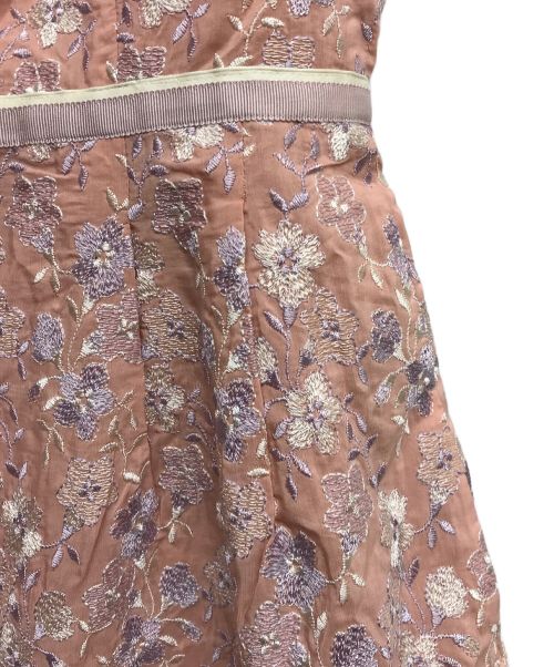 TOCCA（トッカ）TOCCA (トッカ) フラワー刺繍ワンピース ピンク サイズ:2の古着・服飾アイテム