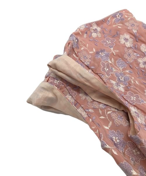 TOCCA（トッカ）TOCCA (トッカ) フラワー刺繍ワンピース ピンク サイズ:2の古着・服飾アイテム