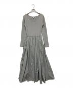 moussyマウジー）の古着「COMBINATION ドレス」｜ベージュ