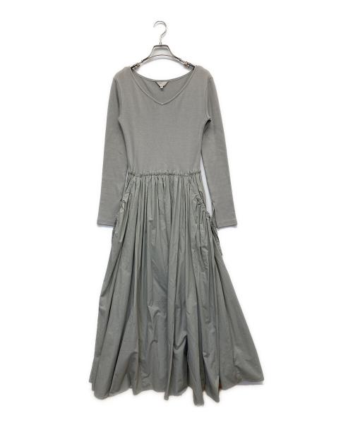 moussy（マウジー）moussy (マウジー) COMBINATION ドレス ベージュ サイズ:2の古着・服飾アイテム