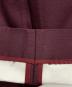 中古・古着 TOGA ARCHIVES (トーガアーカイブス) WOOL BONDING PANTS/ストレートパンツ レッド サイズ:36：4000円