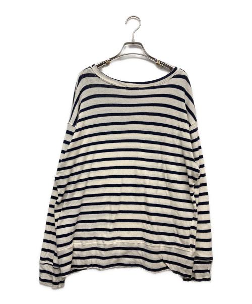 CP Shades（シーピーシェイズ）CP Shades (シーピーシェイズ) ボーダーニット ネイビー×ホワイト サイズ:Sの古着・服飾アイテム