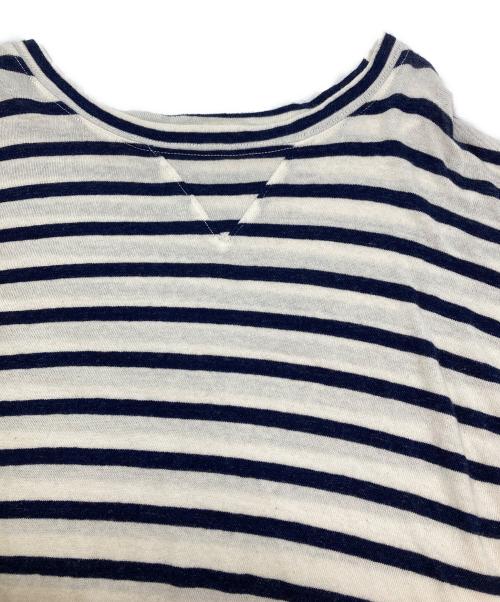 CP Shades（シーピーシェイズ）CP Shades (シーピーシェイズ) ボーダーニット ネイビー×ホワイト サイズ:Sの古着・服飾アイテム