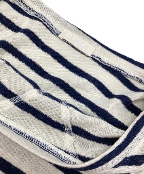 CP Shades（シーピーシェイズ）CP Shades (シーピーシェイズ) ボーダーニット ネイビー×ホワイト サイズ:Sの古着・服飾アイテム