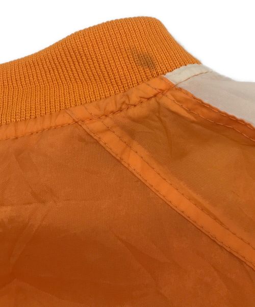 adidas（アディダス）adidas (アディダス) ナイロンプルオーバーパーカー オレンジ サイズ:XXLの古着・服飾アイテム