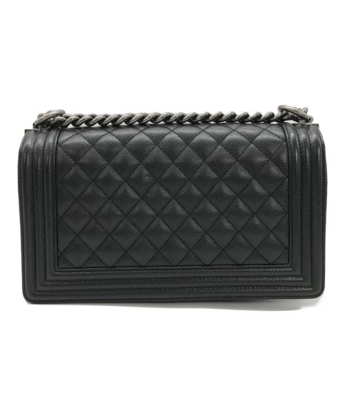 CHANEL（シャネル）CHANEL (シャネル) チェーンショルダーバッグ ブラックの古着・服飾アイテム