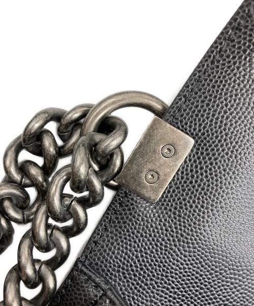 CHANEL（シャネル）CHANEL (シャネル) チェーンショルダーバッグ ブラックの古着・服飾アイテム