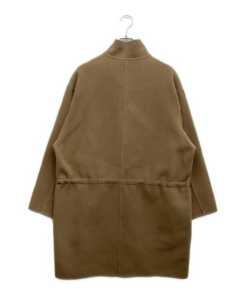 H BEAUTY&YOUTH（エイチ ビューティー&ユース）H BEAUTY&YOUTH (エイチ ビューティー&ユース) パイルメルトンスタンドカラーコート ブラウン サイズ:SMALLの古着・服飾アイテム