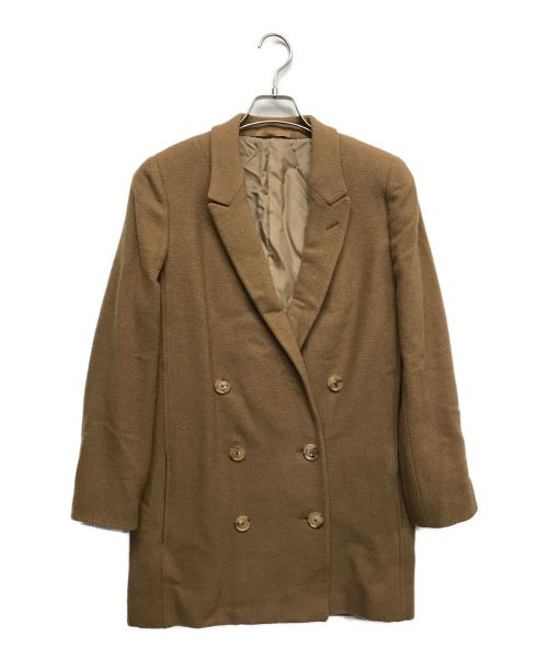 CARUSO（カルーゾ）CARUSO (カルーゾ) ダブルコフェイスショートコート ベージュ サイズ:38の古着・服飾アイテム